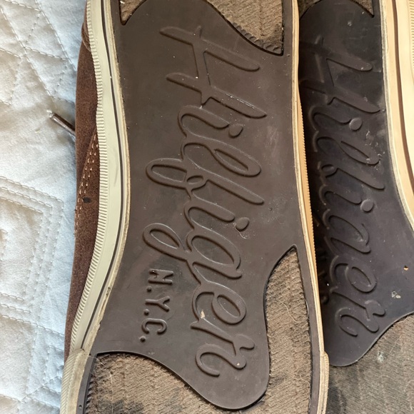 Tommy Hilfiger Brown Boat Shoes - Picture 2 of 9